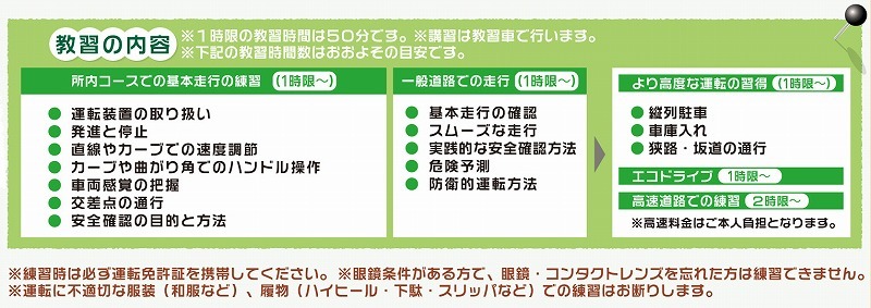 豊中自動車教習所 ペーパードライバー講習